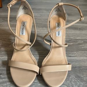 Nude Steve Madden stilletos